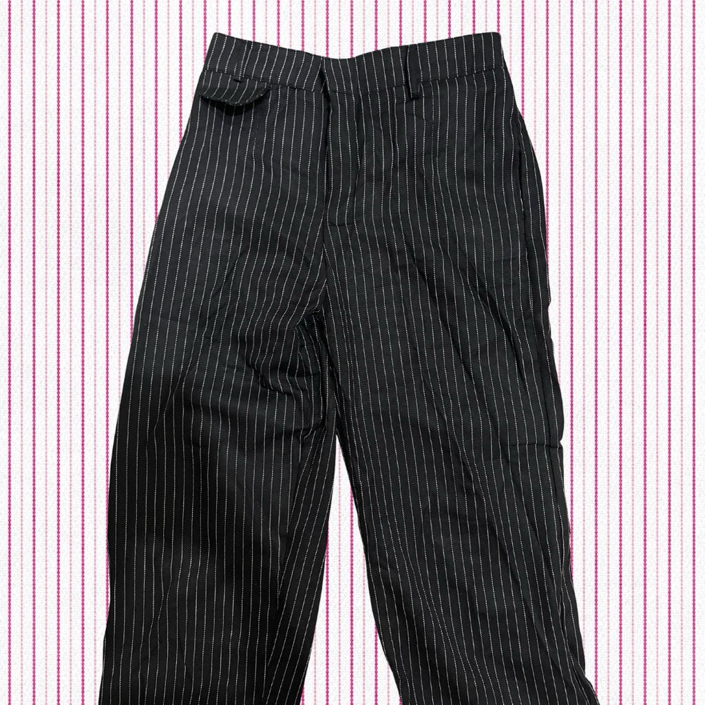 oro pants stripe hitam (new)