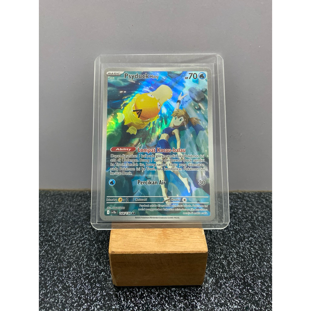 PSYDUCK MISTY Kartu Pokemon Original - Juans Hobbys