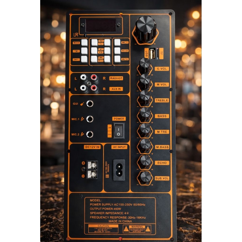 angkat 4 speaker 12 in mesin speaker aktif subwoofer speaker portabel