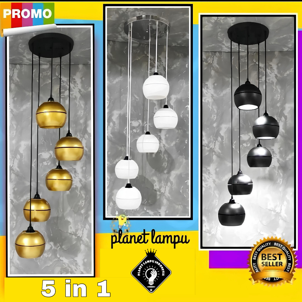 LAMPU GANTUNG MODERN MINIMALIS PLAFON HIAS RUANG TAMU VOID CAFE ATAP MURAH VINTAGE DEKORASI RUMAH