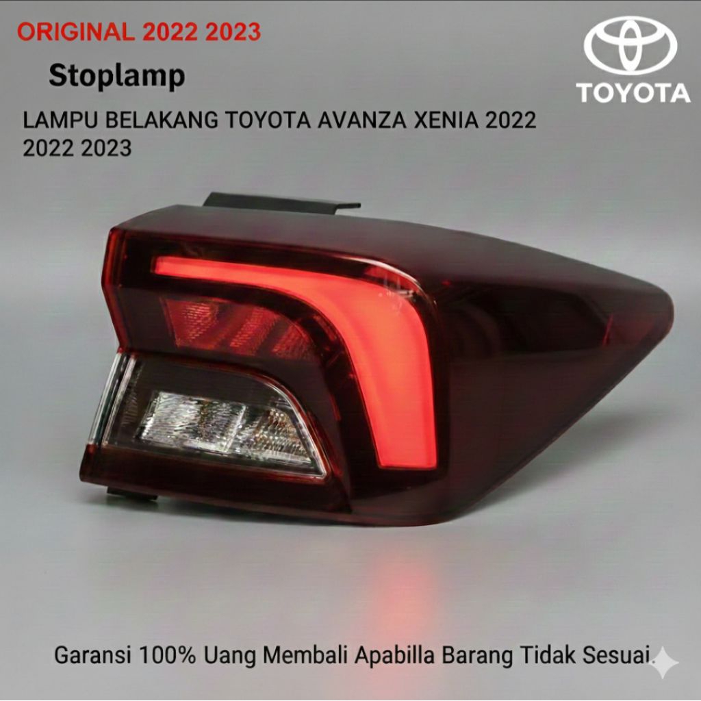 Stoplamp avanza xenia veloz 2022 2023  stoplamp lampu belakang avanza xenia veloz 2022 2023 original