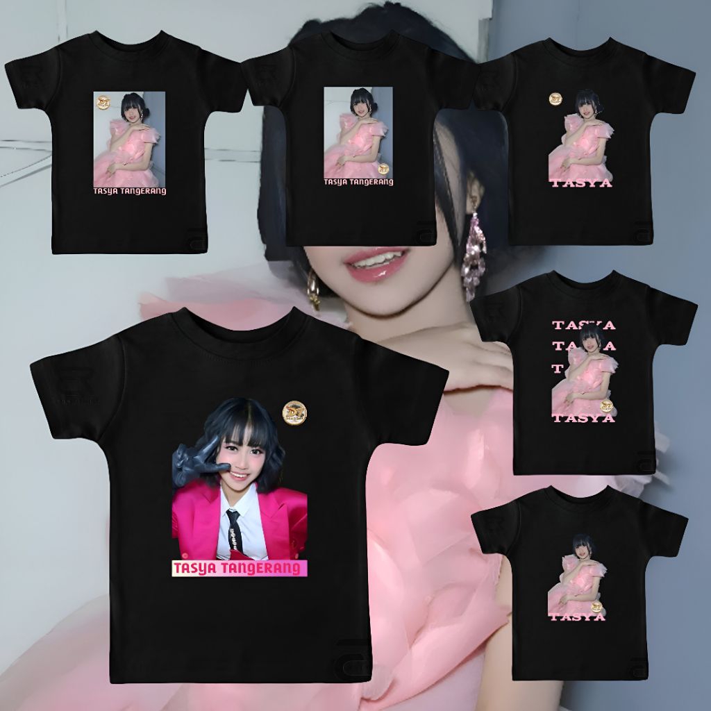 Baju Kaos Anak TASYA TANGERANG DANGDUT ACADEMY D7 PLAT E Perempuan