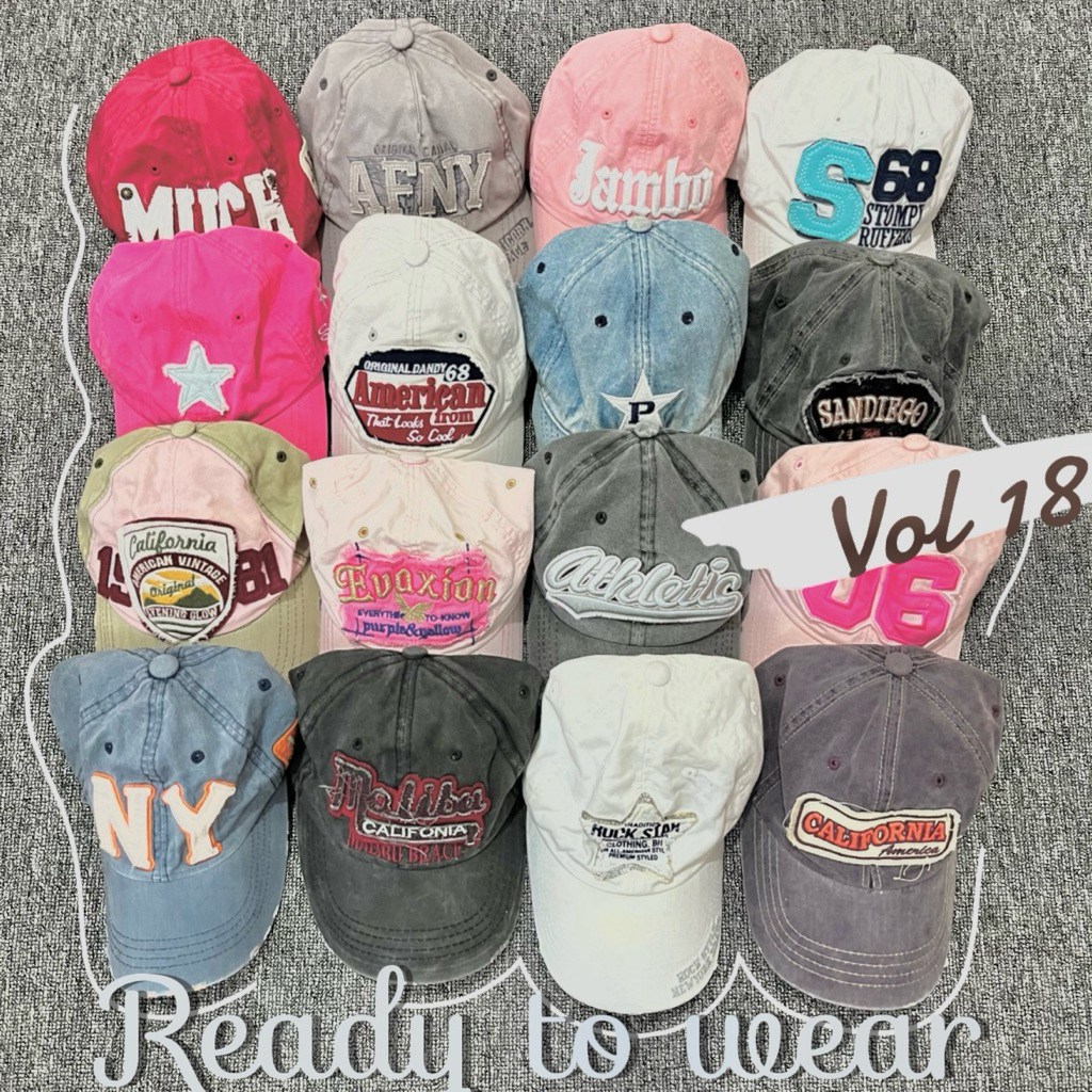 TOPI Y2K | TOPI VINTAGE ( ETALASE KHUSUS TOPI )