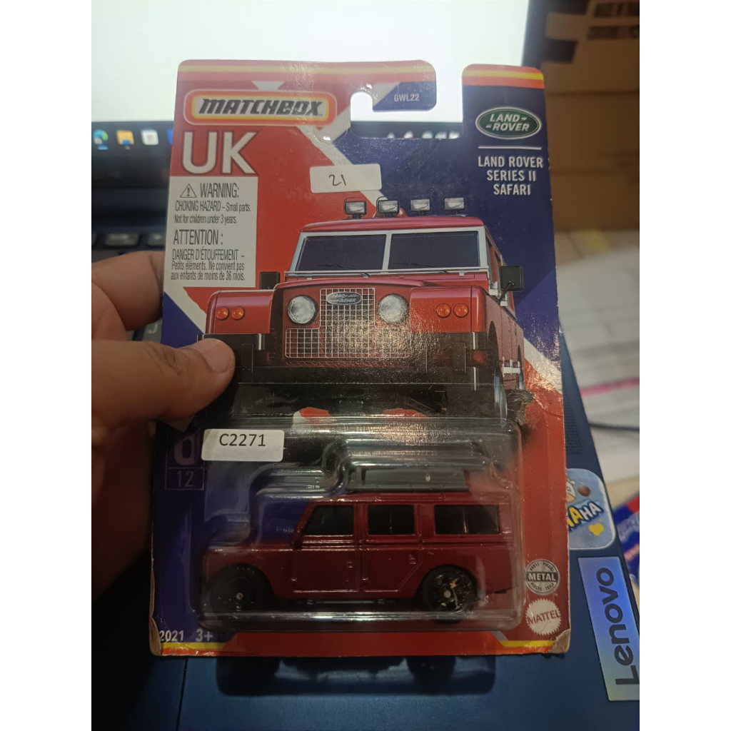 matchbox land rover series 2 safari diecast