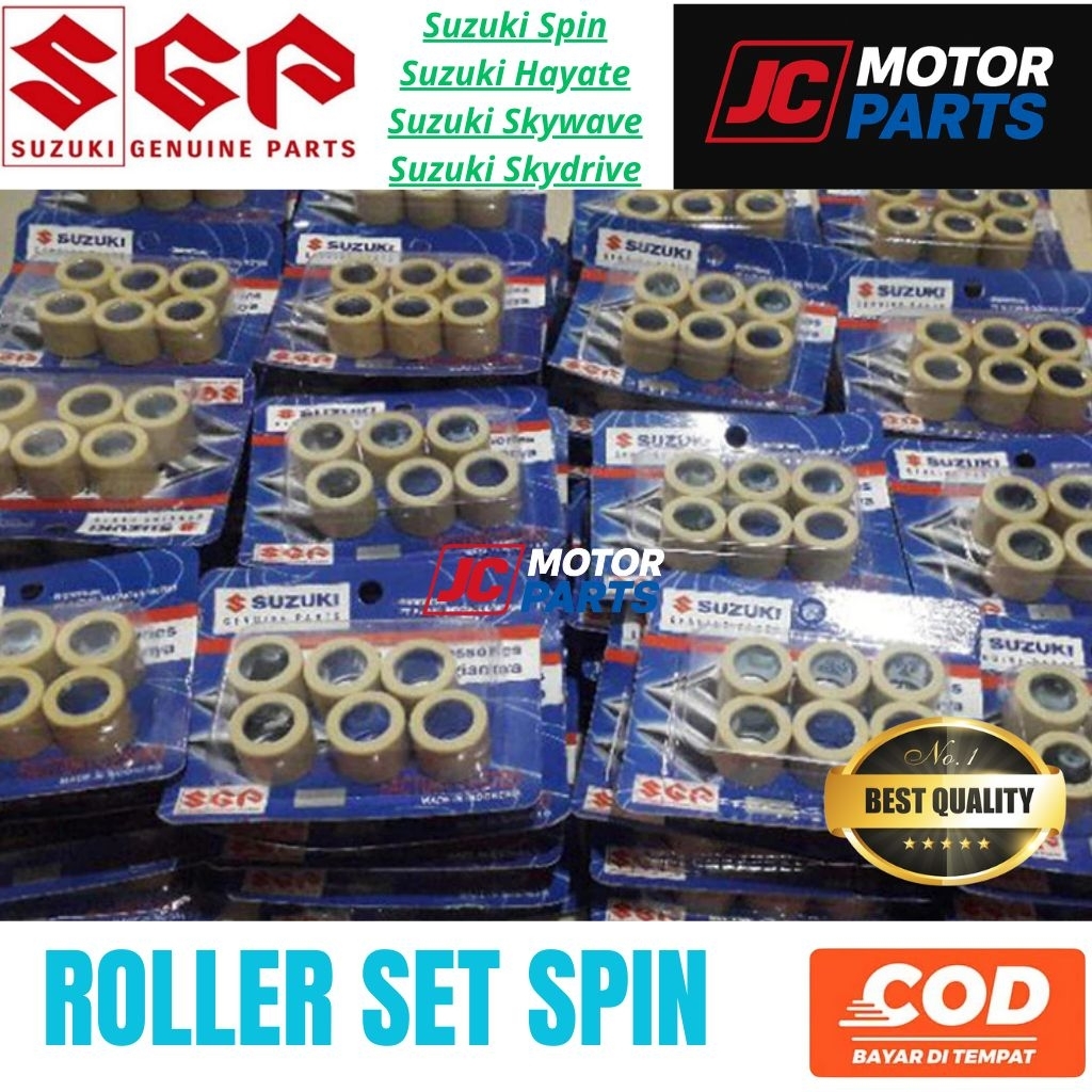 Roller Set Cvt Motor Suzuki Skywave Skydrive Spin Hayate kuat tahan lama