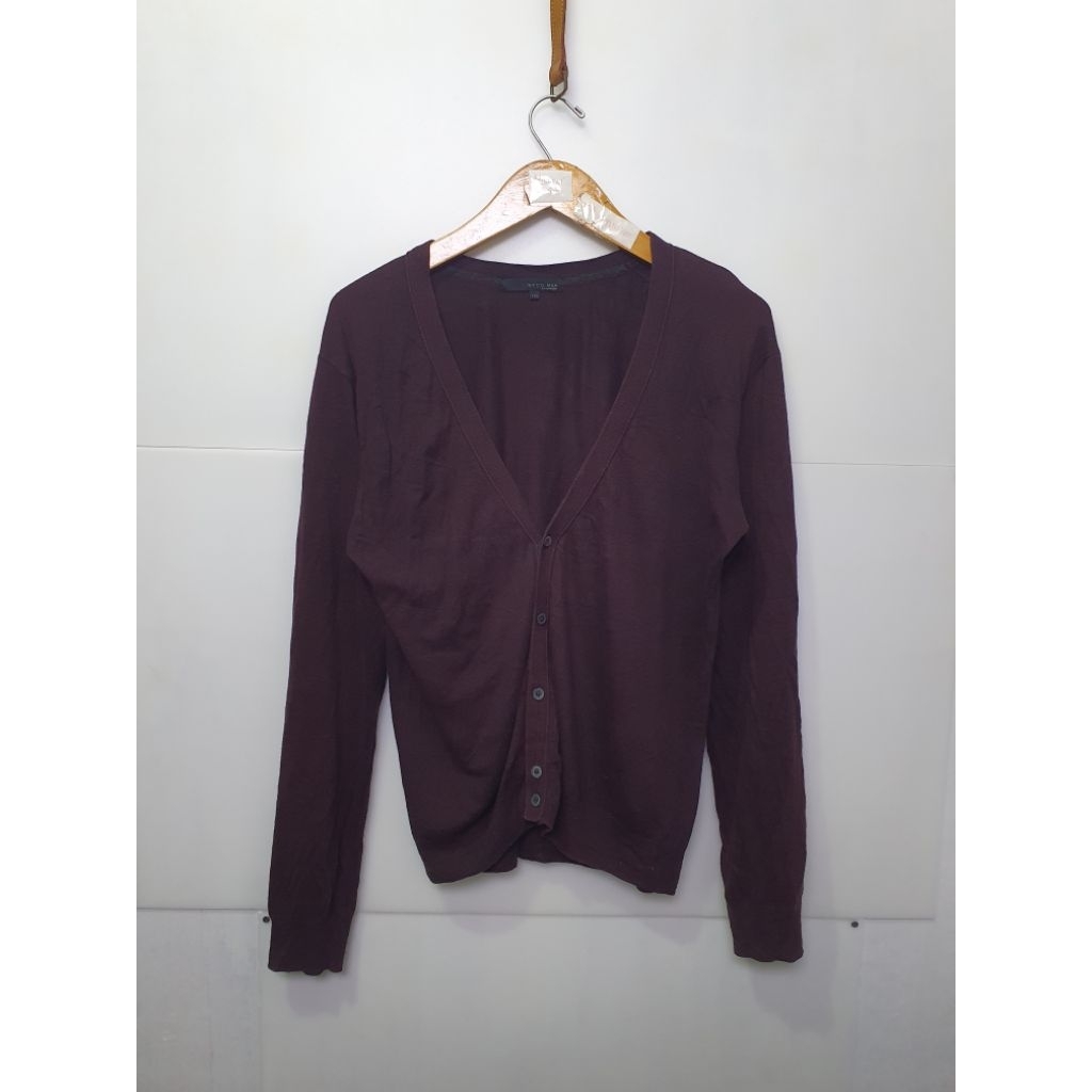 Cardigan STCO MAN Maroon