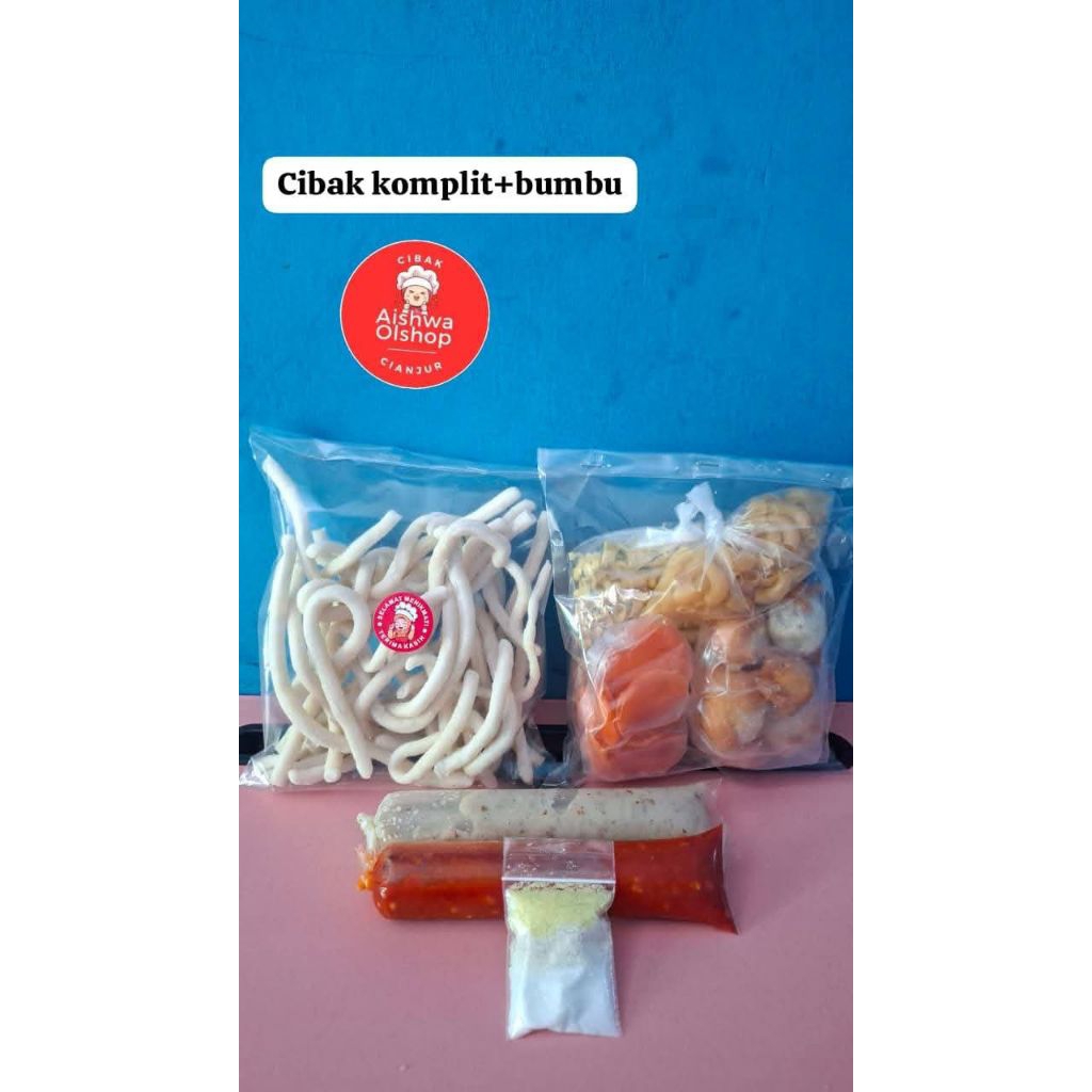 Cibak atau Kerupuk Babangi + Bumbu