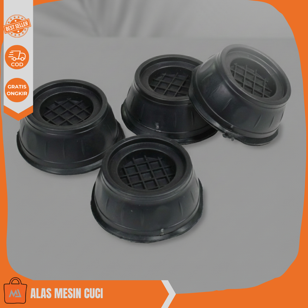 alas mesin cuci anti getar / Alas Mesin Cuci Silikon Anti-Vibration Shock Pads / alas mesin cuci