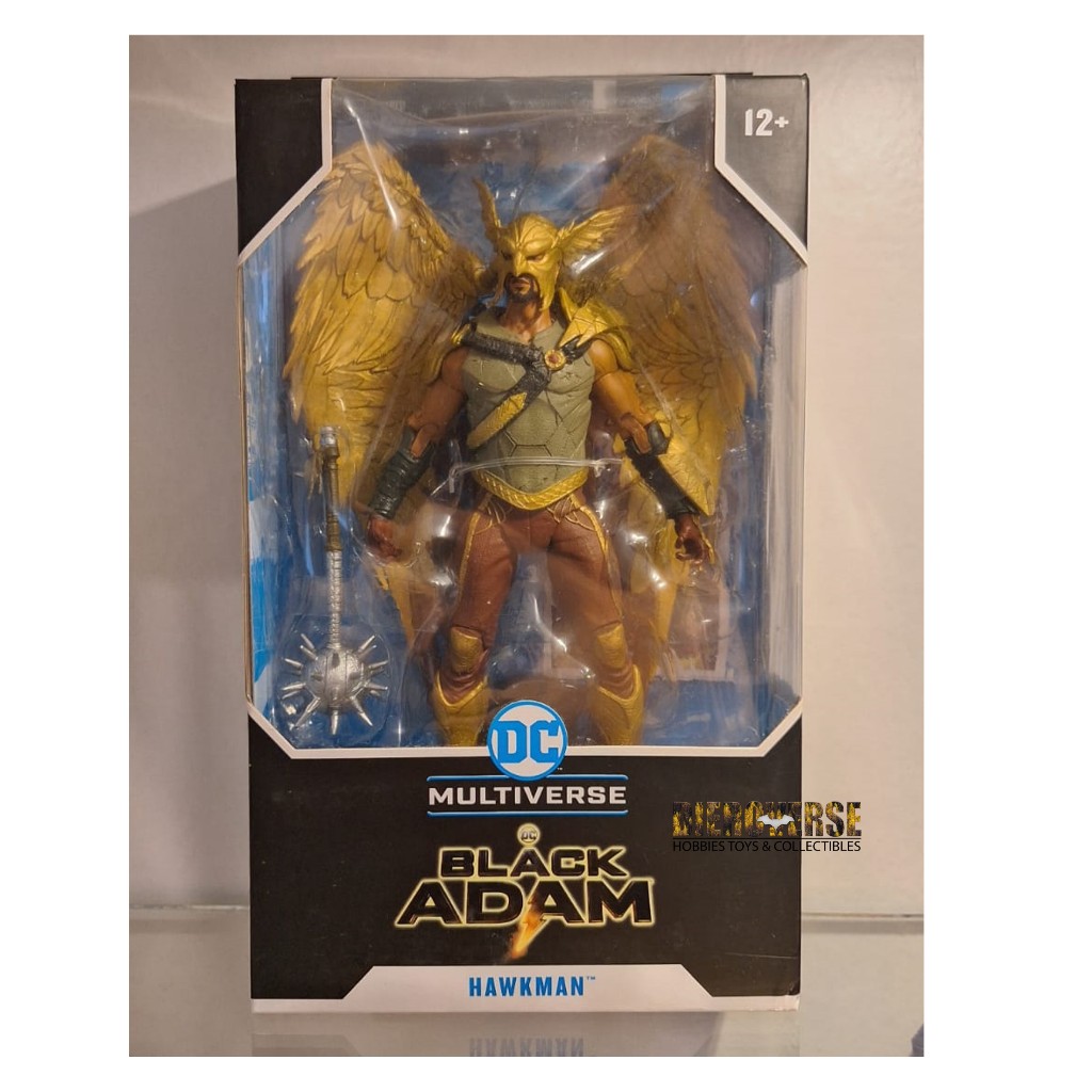 MCFARLANE TOYS DC MULTIVERSE 7in HAWKMAN BLACK ADAM THE MOVIE MISB