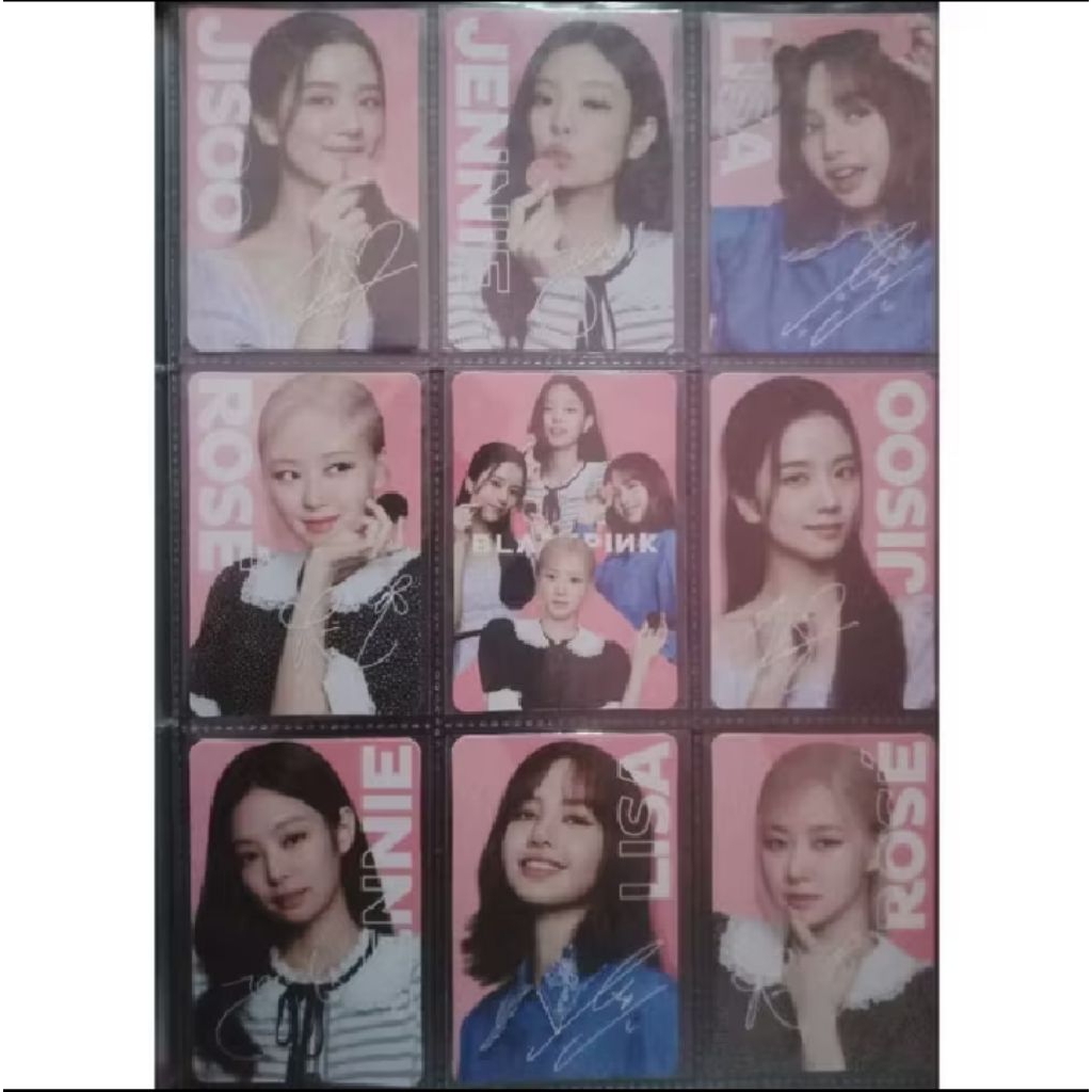 1 PCS Photocard Oreo X BlackPink Official Request
