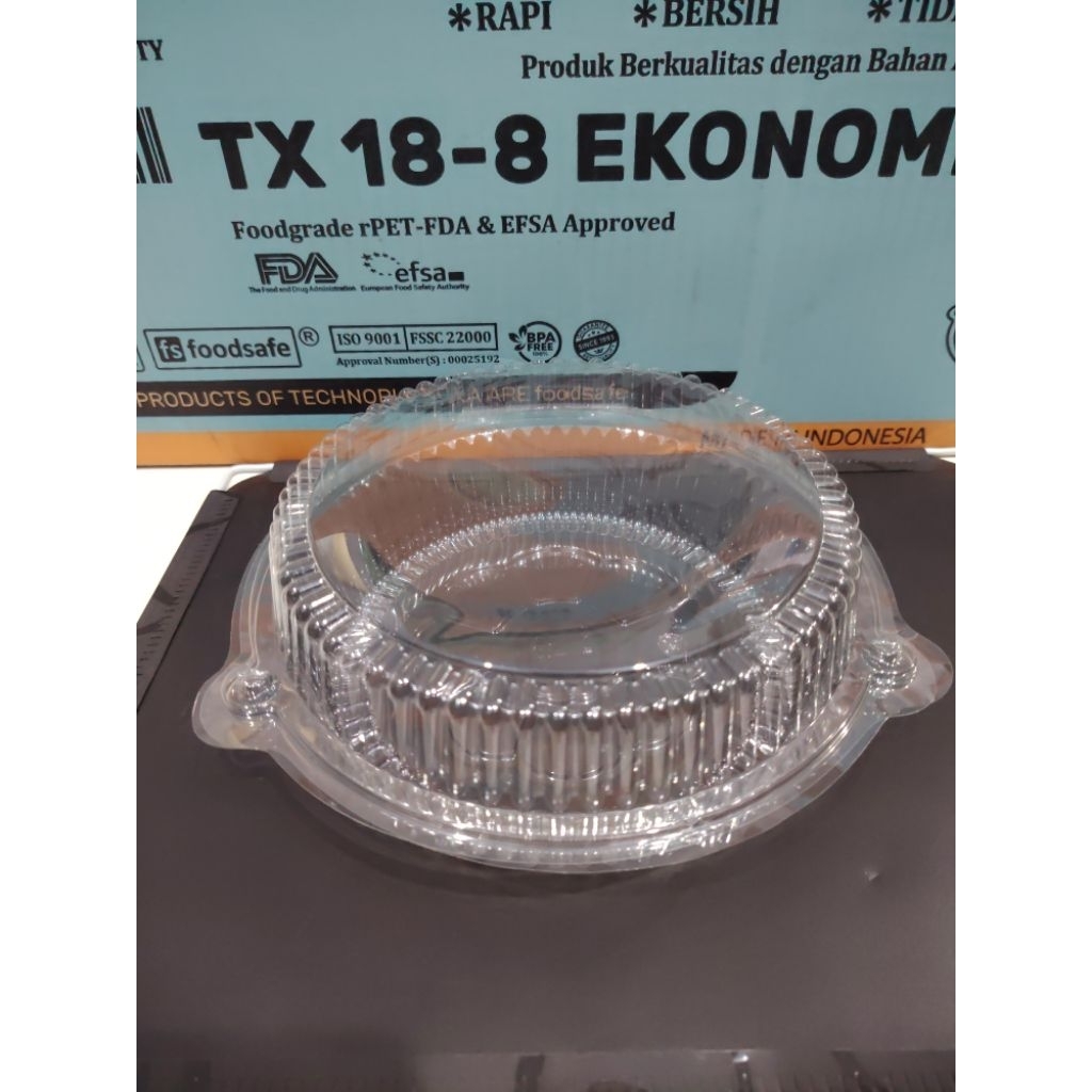 Mika Bolu Bulat 18cm / Mika Bolu sifon 18cm / Mika Kue 18cm