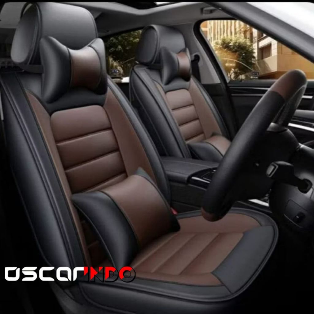 sarung jok mobil Ertiga GX GL GA 2018 - 2021 bahan kulit Oscar full 3 baris