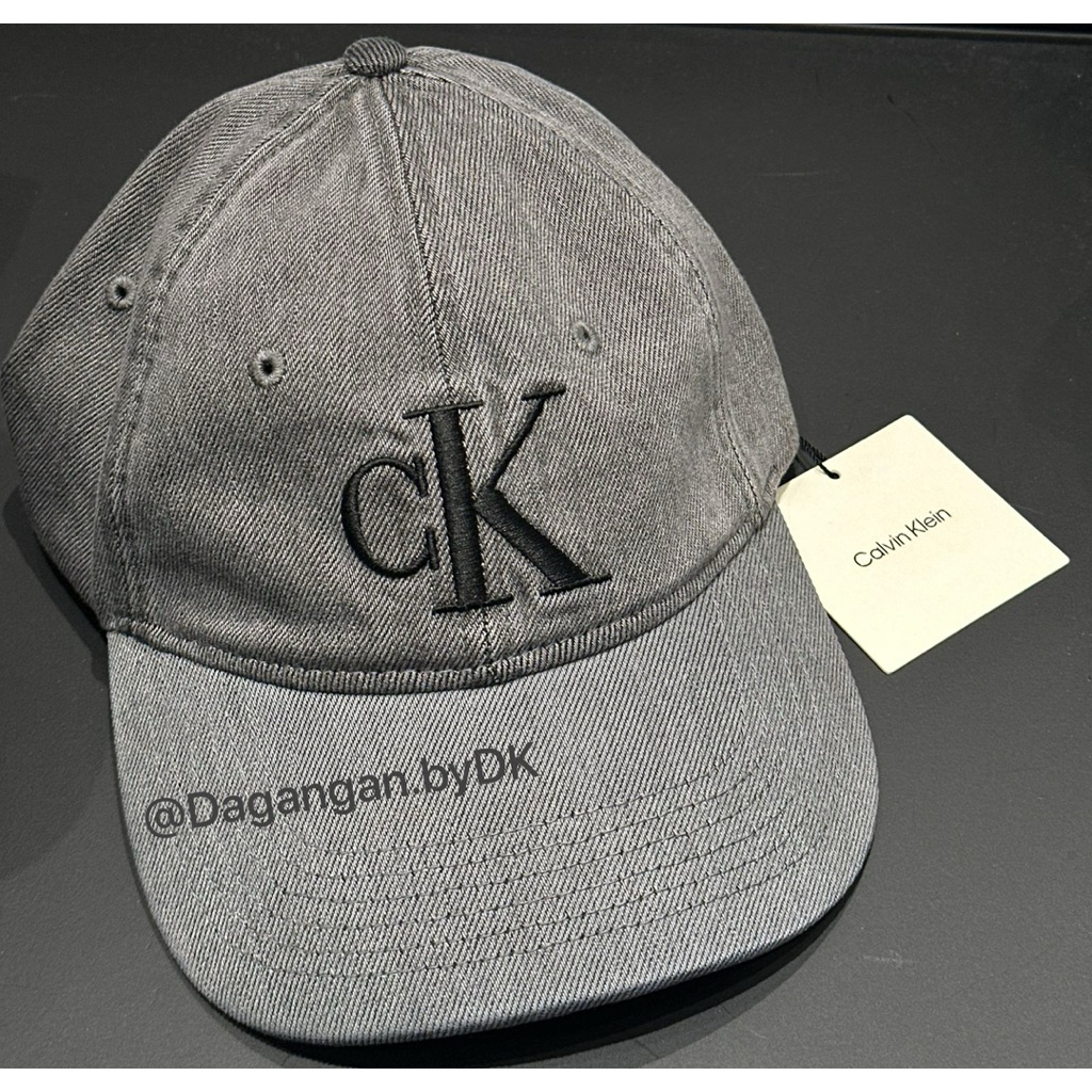 Topi Calvin Klein Jeans Denim Original 100% Dark Grey