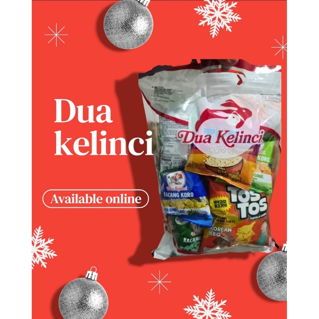 Paket Ulang Tahun DUA KELINCI Isi 12 SNACK expired September 2026