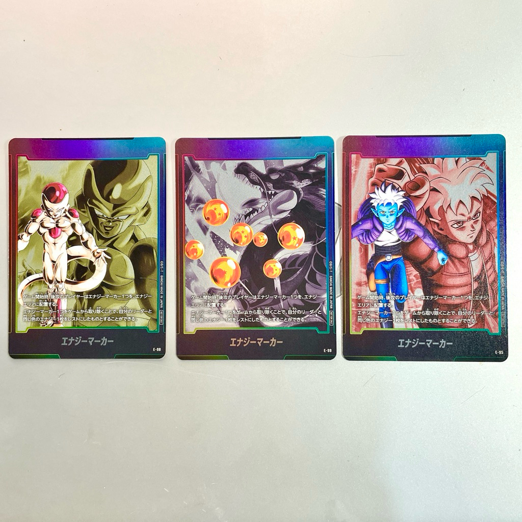 Kartu DragonBall Fusion - Energy Marker Set 1