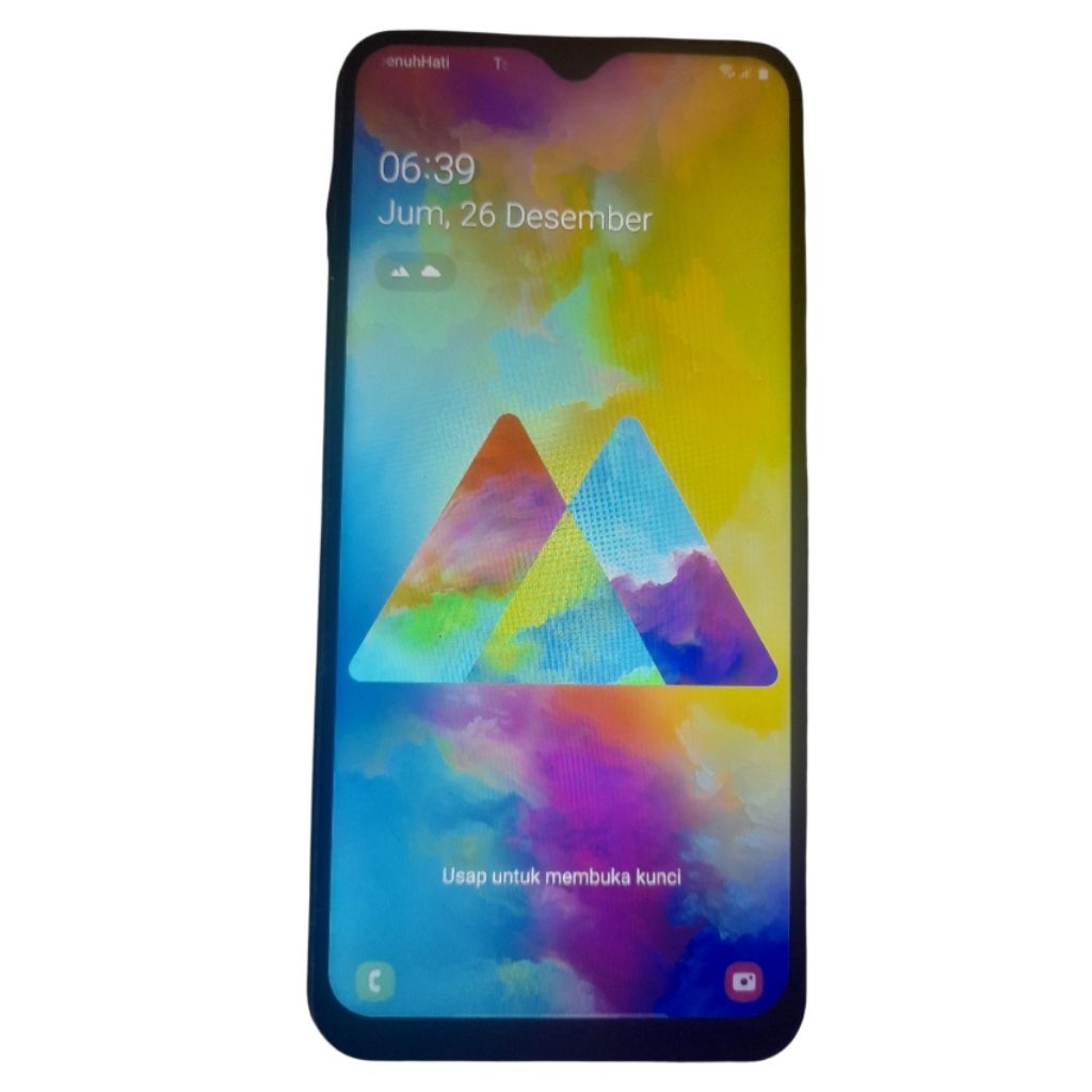 Hp samsung  m20 second siap pakai
