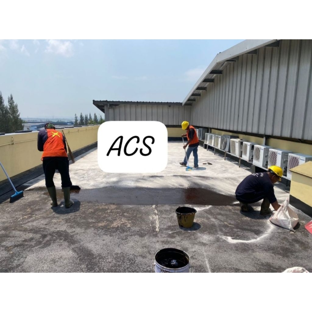Aspal Cair 5kg Cair 5 kg untuk Dak Rumah, Genteng, dan Jalan Beton, Mudah Digunakan Anti Bocor Untuk