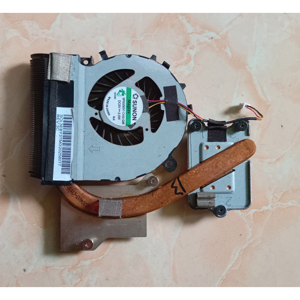 Kipas Fan Heatsink TOSHIBA C840 Dual VGA Versi