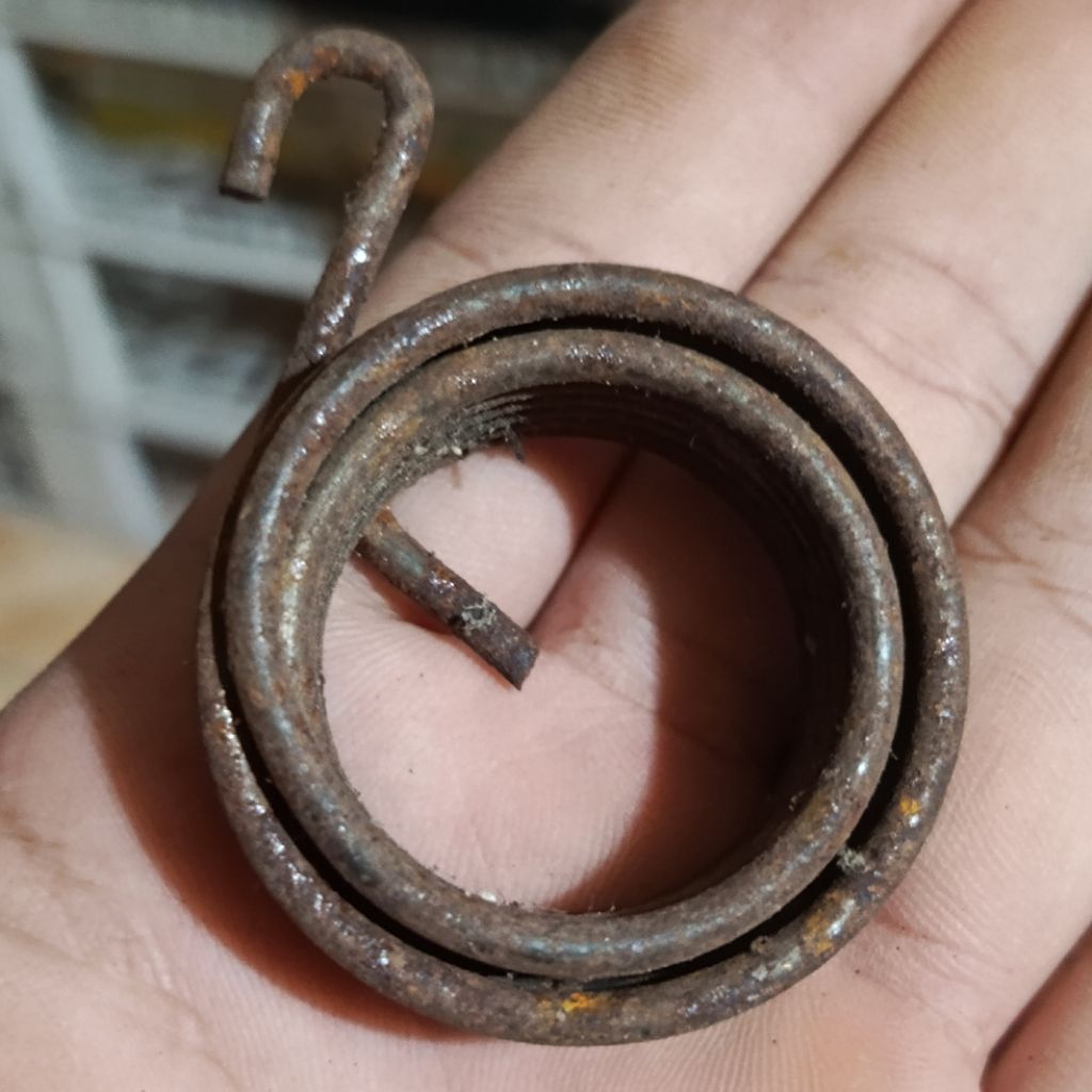 (4G) Per Stater RX 100 Berkarat Per Slah Per Engkol Stater Motor RX 100