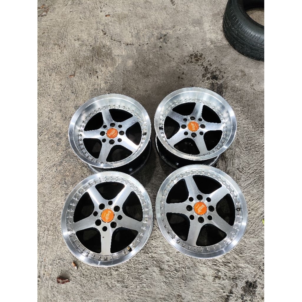 Velg equip Ring 15×7-8,5in et35-25 pcd 4×100-114 (second/bekas)
