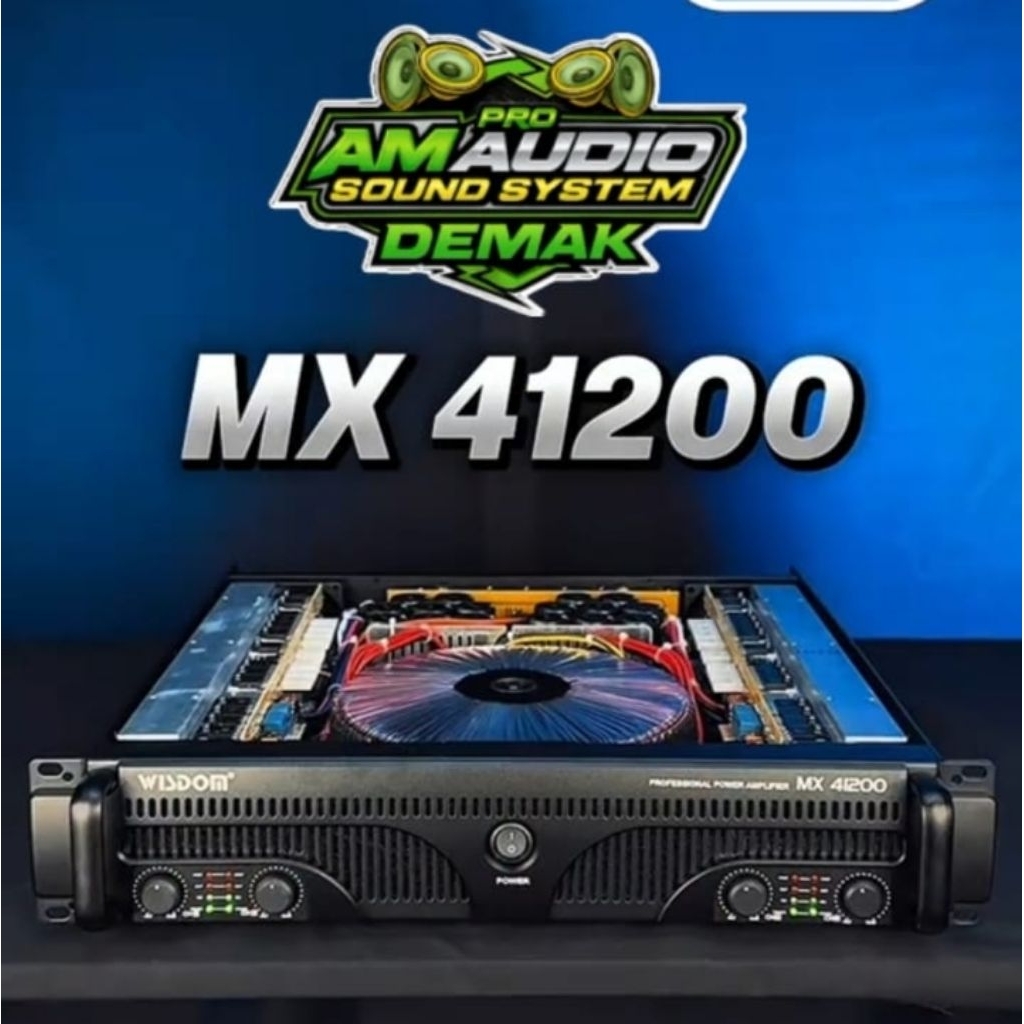 POWER Amplifier Wisdom MX 41200
