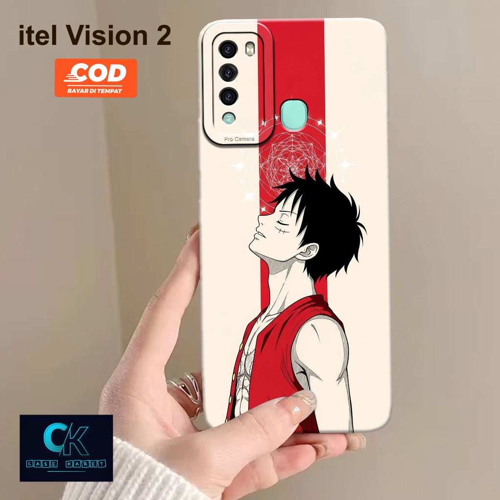 Case itel Vision 2 Terbaru - Fashion Case ANIME - Case Karet - Casing Hp itel Vision 2 Terbaru - Sof