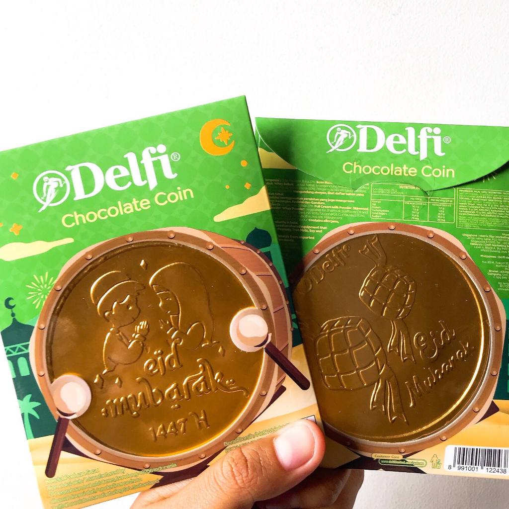 Coklat Delfi Coin Lebaran Pcs