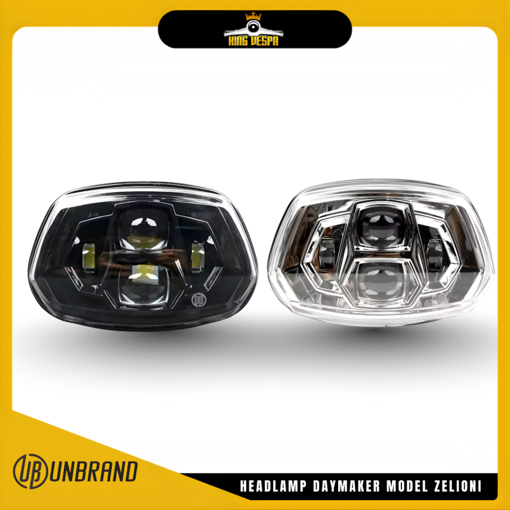 Lampu HEADLAMP UNBRAND Daymaker LED Model Zelioni Vespa SPRINT