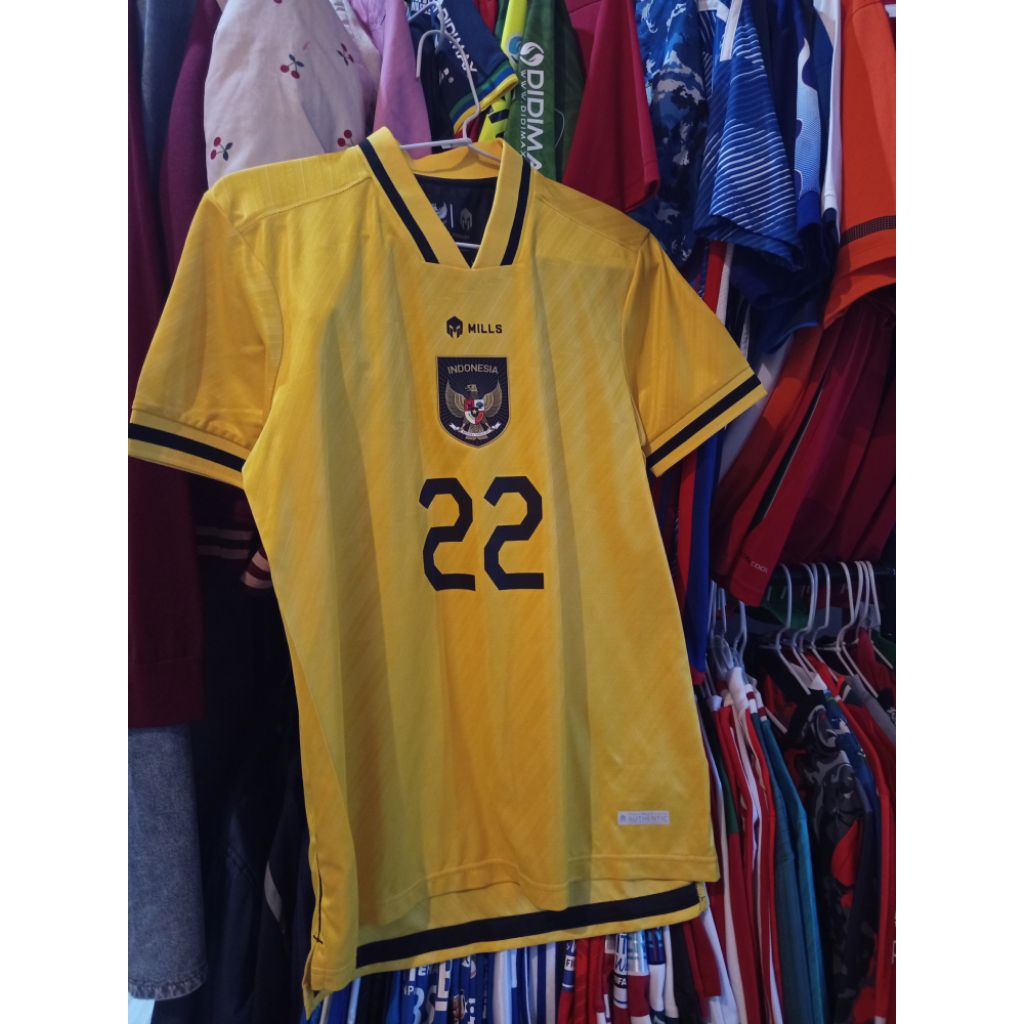 [ORI][BNWT] Jersey timnas Indonesia 2022 Away GK (SMALL)