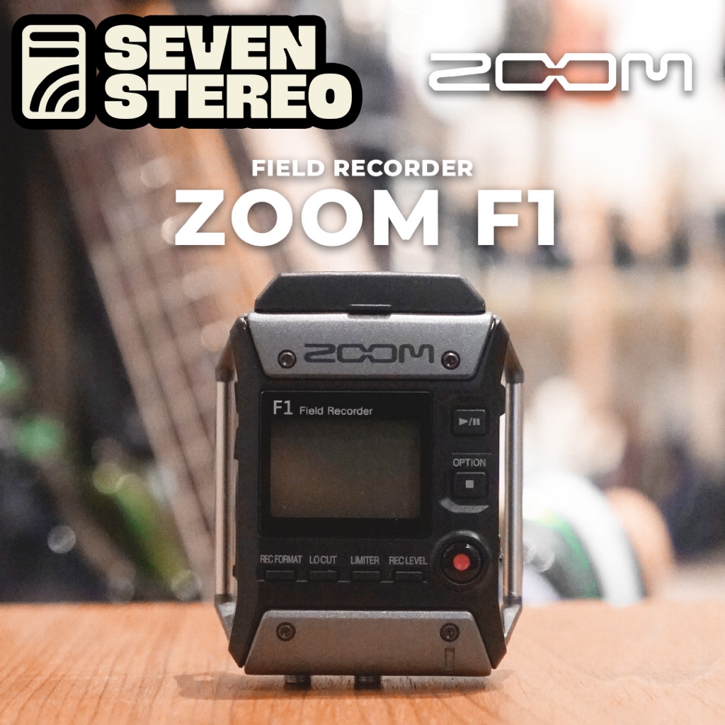 Zoom F1 FIELD RECORDER + LAVALIER MIC