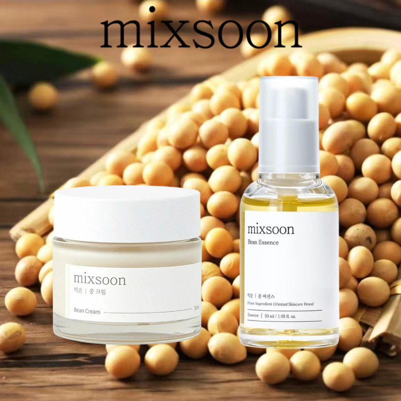 Mixsoon Bean Cream 50ml - MIXSOON Bean Essence 50ml - MIXSOON Daily Use Bean Cream 50 ml