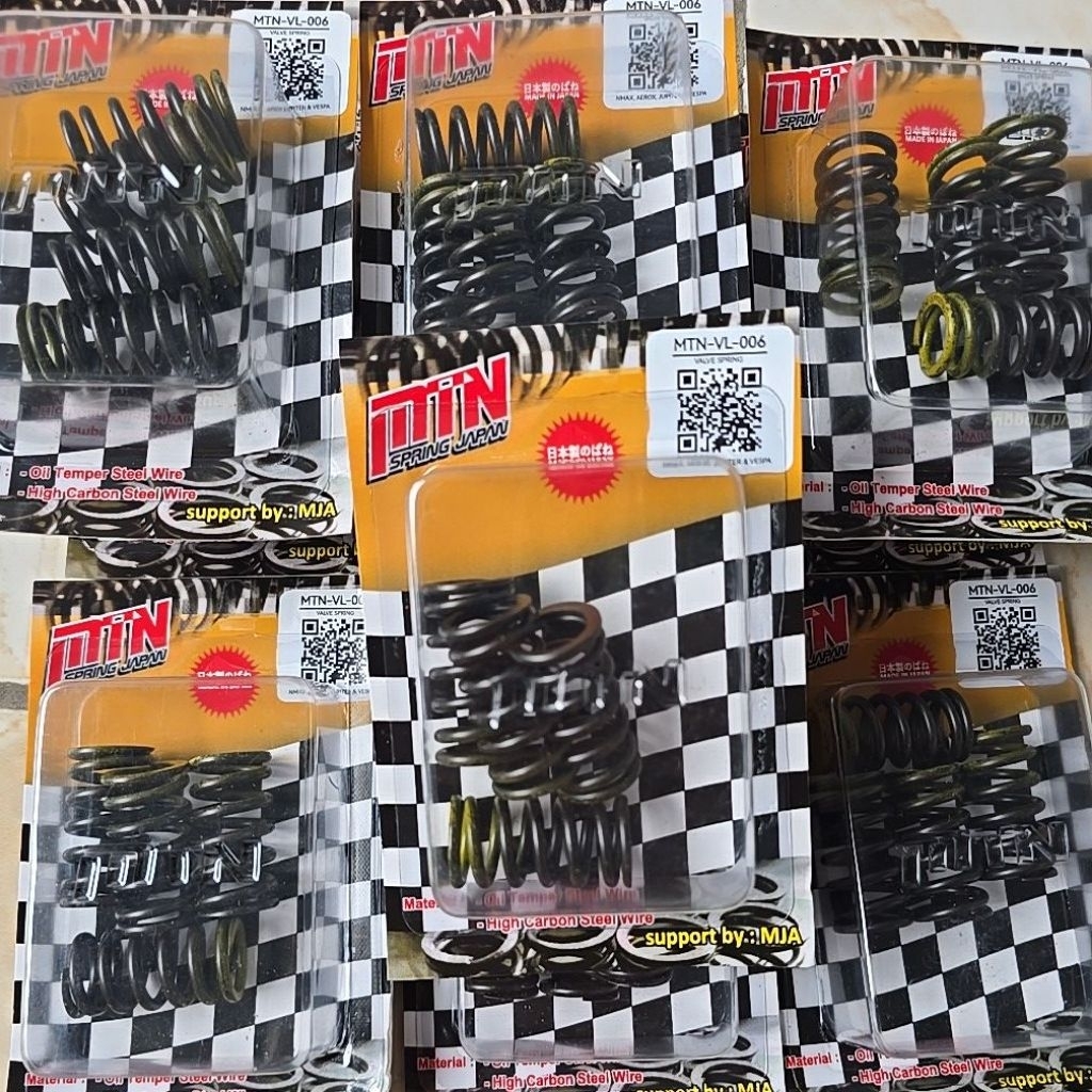 PER KLEP MTN VL-006 MTN JAPAN ORIGINAL AEROX NMAX  JUPITER MX  VESPA FU VALVE SPRING