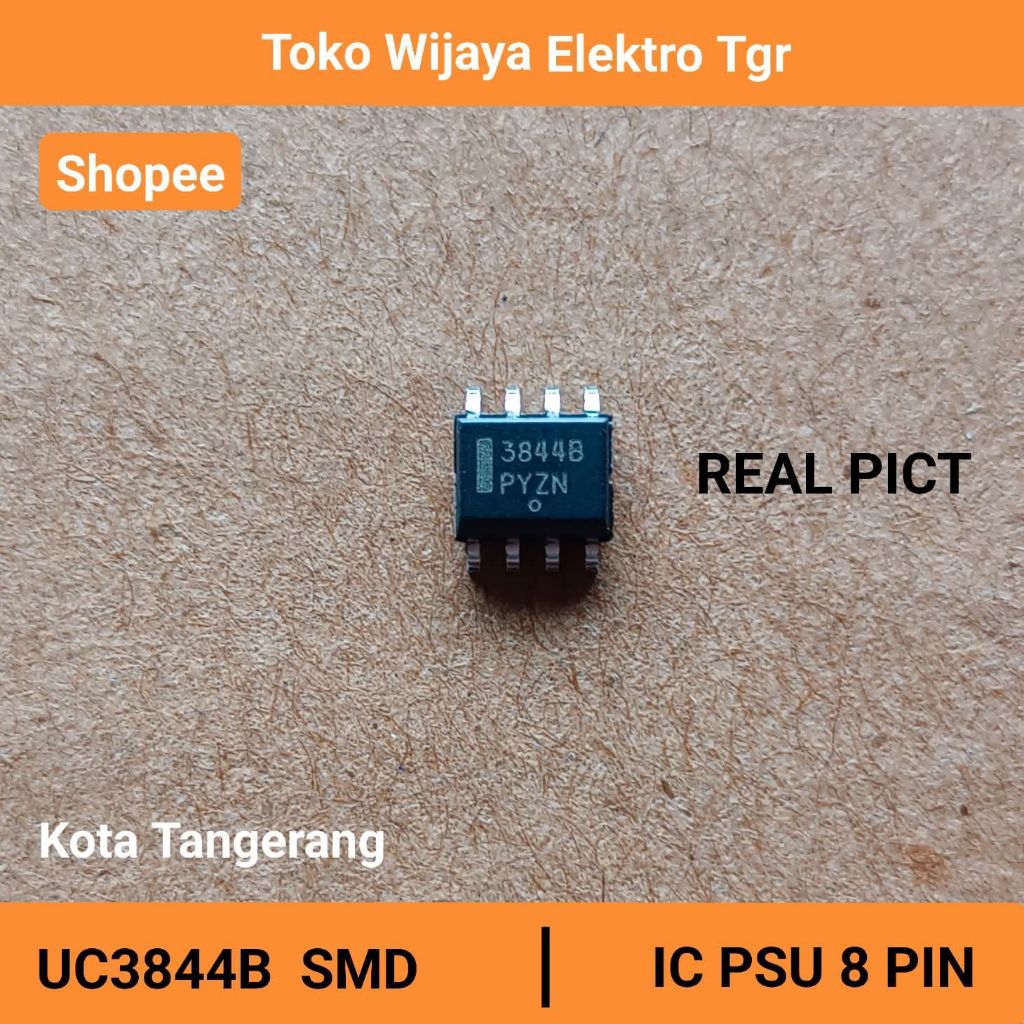 Mesin Las Sparepart | UC3844B IC Smd 8 Pin