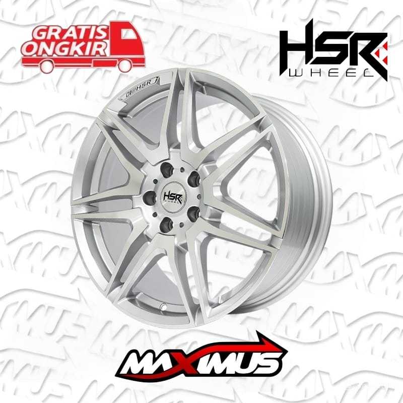Pelek mobil hsr wheel  Naram ring 18 lobang baud 5