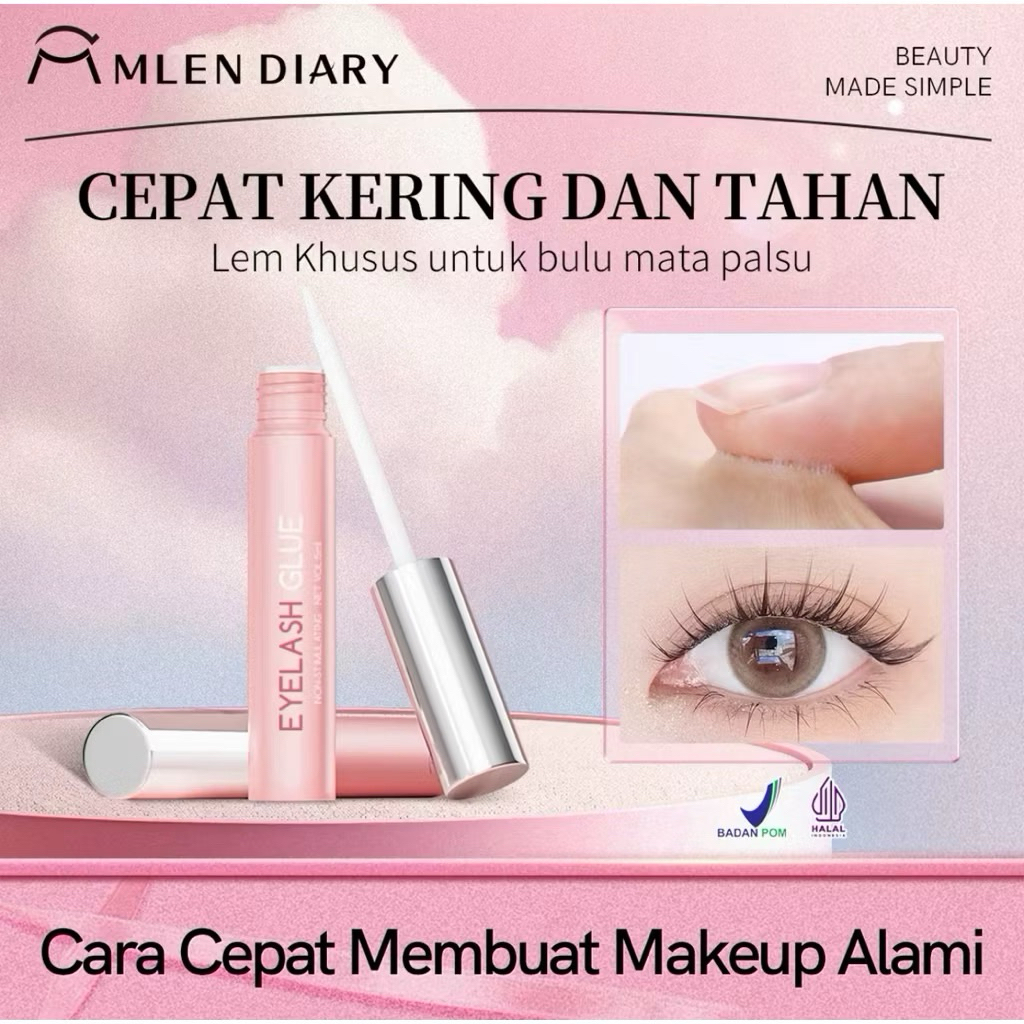 Mlen Diary Lem Bulu Mata Palsu
