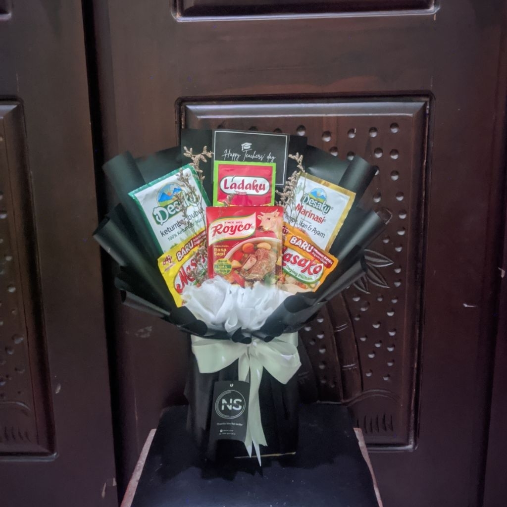 Buket Bumbu Dapur + gratis stiker karakter