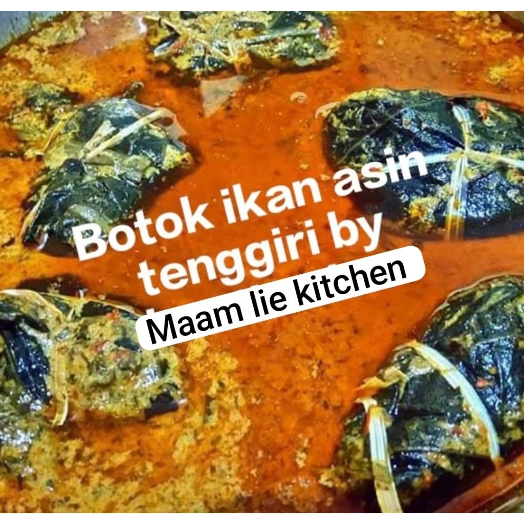 Botok / Gulai Isi Ikan Asin Tenggiri Khas Kalimantan