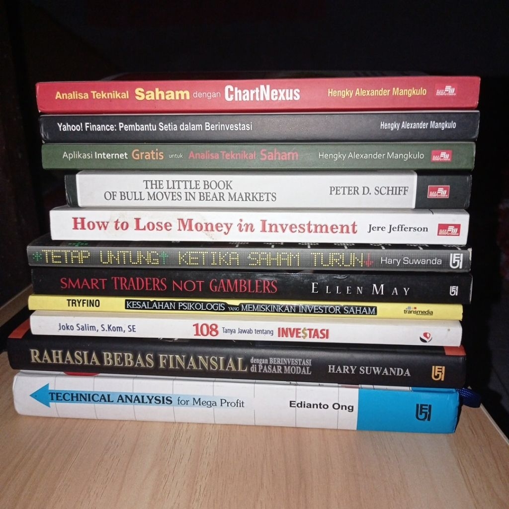 BUKU REFERENSI TRADING SAHAM - Strategi Technical Analysis for Mega Profit Edianto Ong Fundamental P