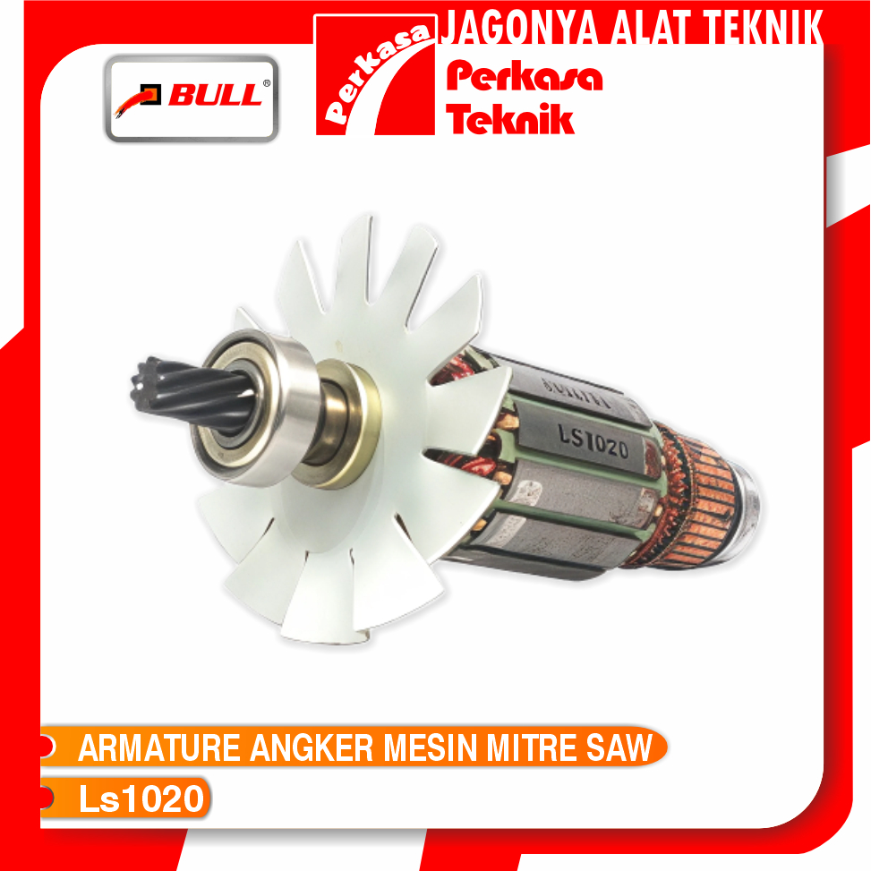 BULL LS1020/LS1030 Armature Rotor Angkur Angker Mesin Miter Saw Makita LS 1020/ LS 1030