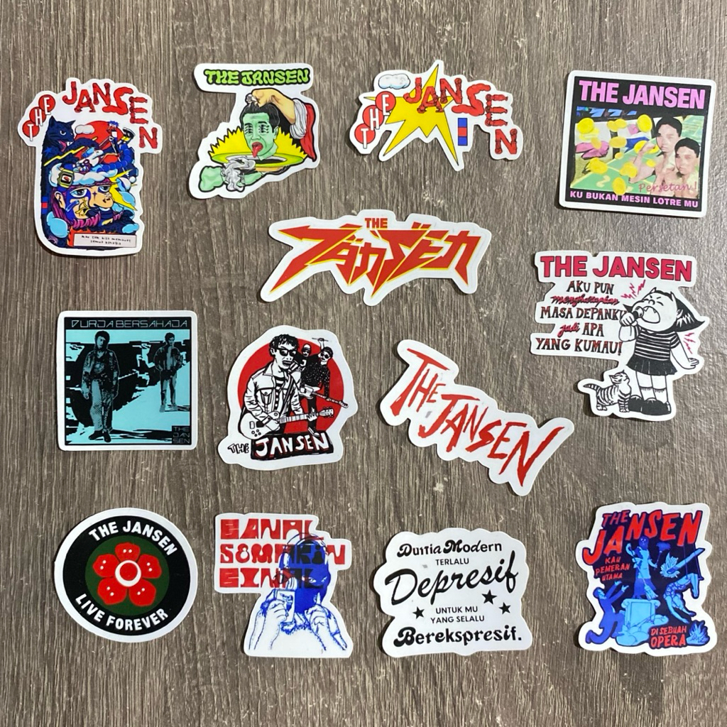 The Jansen | COD Sticker Pack The Jansen Sticker Vinyl The Jansen