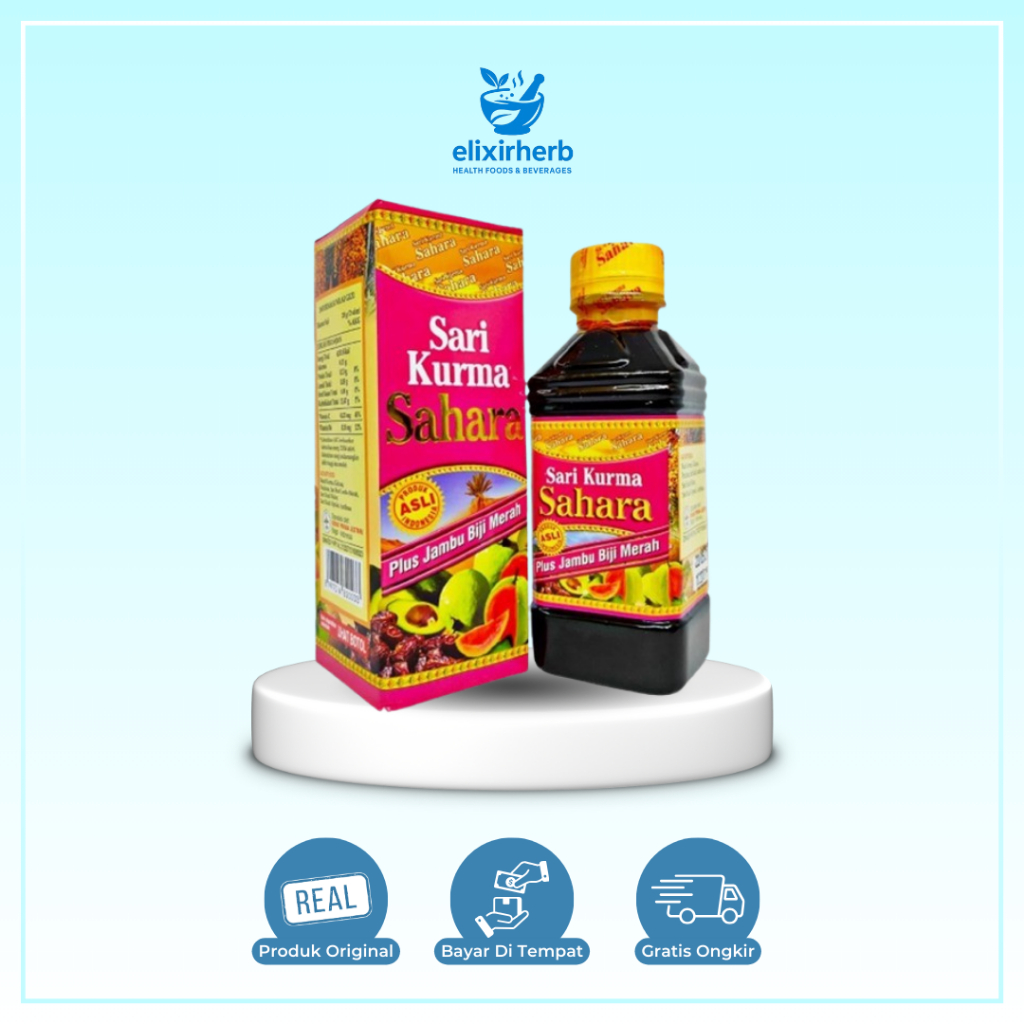 Madu Sahara Sari Kurma Tropical Fruit Plus Jambu Biji 330 Gram