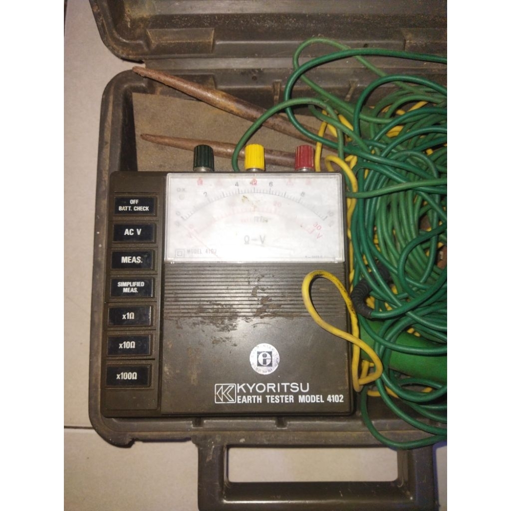 Earth Tester Kyoritsu model 4102