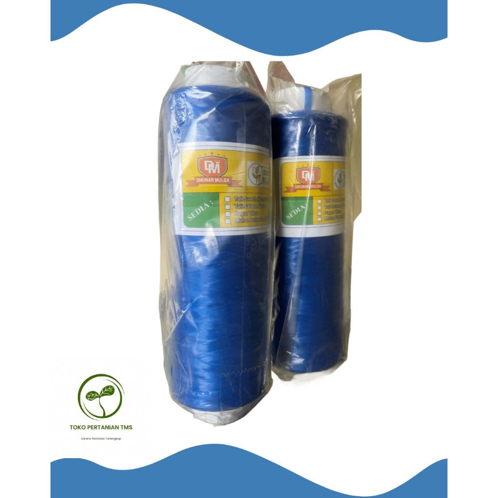 Tali Gawar / Tali Plastik Biru Dhanur