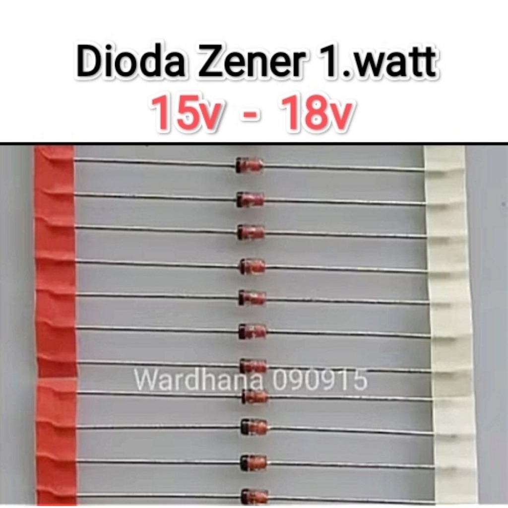 Dioda Zener 1 watt 15v 18v Dioda Zener 1watt