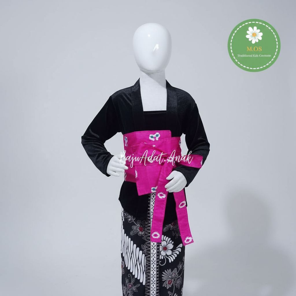 Angkin jumputan | Angkin kebaya jumputan | Obi belt anak | Obi belt jumputan | Obi kebaya anak | Sab