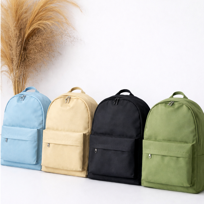 Tas Sekolah Anak Ransel Kuat & Ringan | Backpack Sekolah SD SMP Warna Navy Hitam Biru