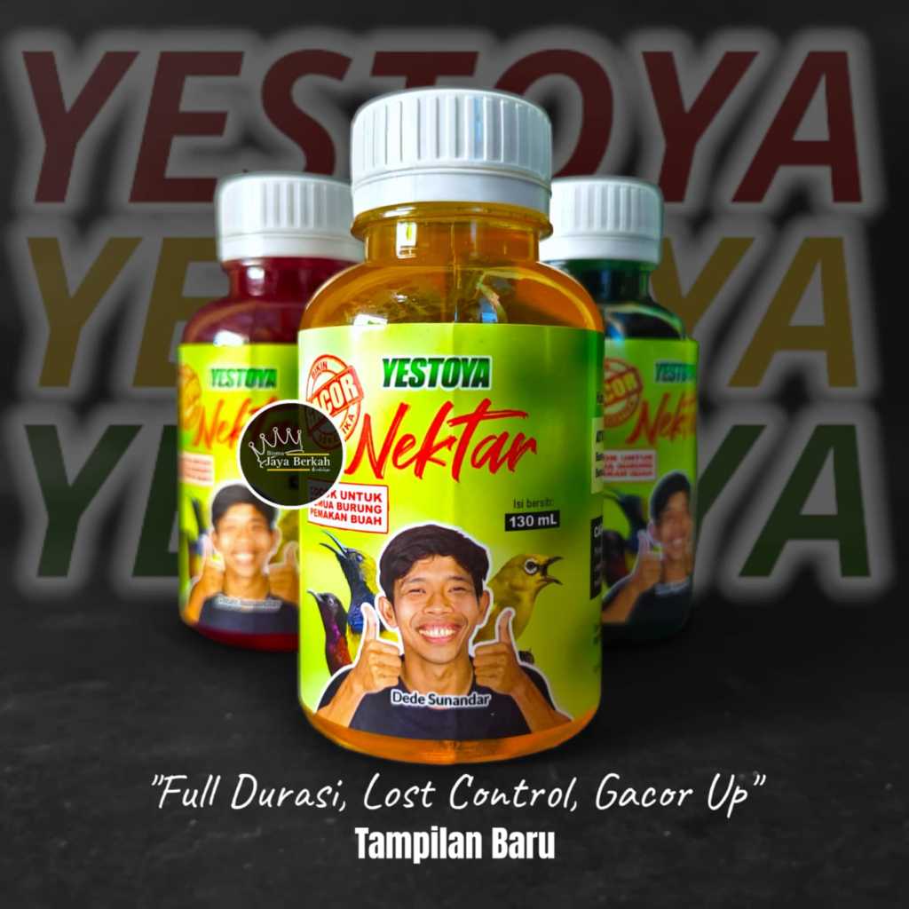 NEKTAR YESTOYA PAKAN BURUNG PLECI SOGON KONIN