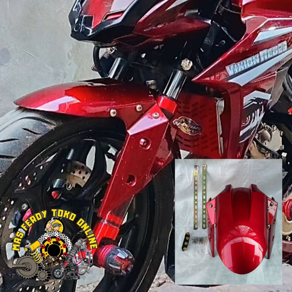 SPAKBOR DEPAN MODIF SPAKBOR DEPAN MODEL NINJA 250 FI UNIVERSAL SEMUA MOTOR BISA UNTUK MOTOR VIXION O