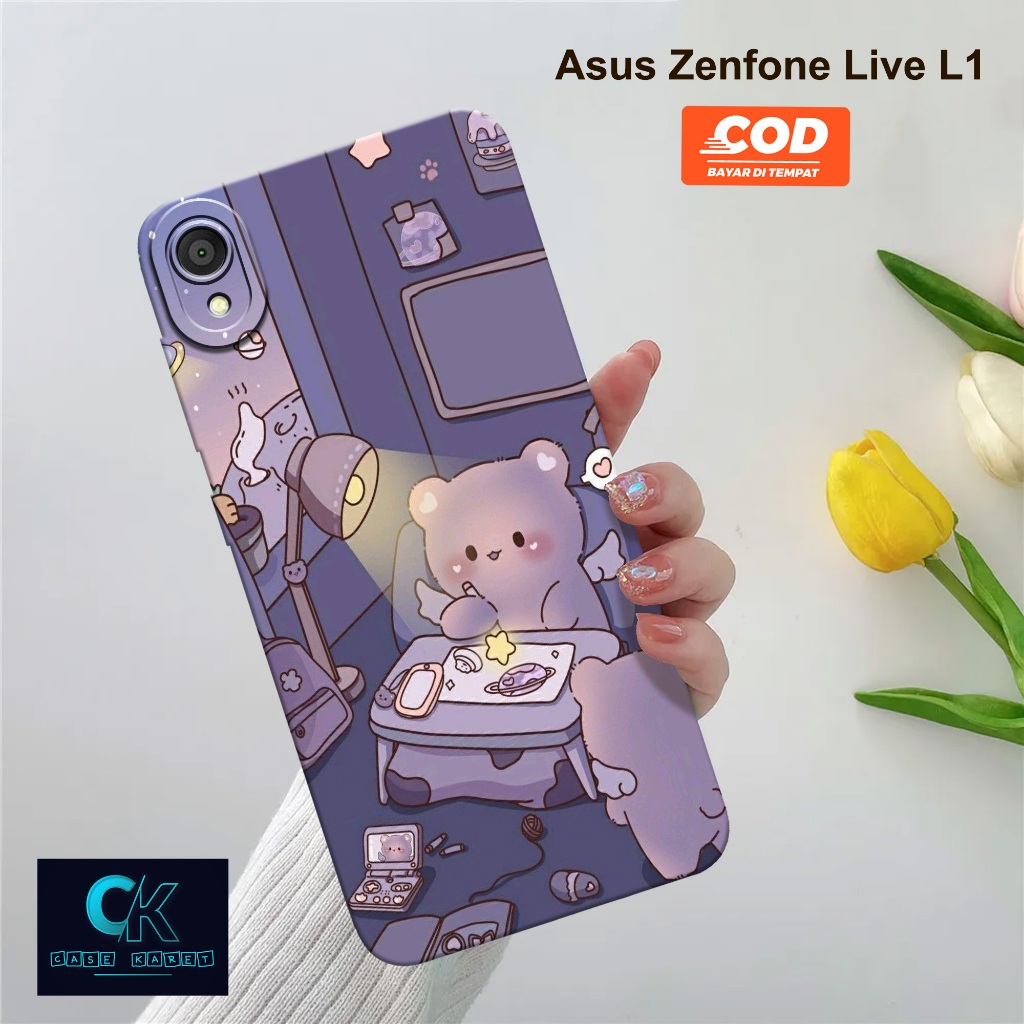Case Asus Zenfone Live L1 Terbaru - Fashion Case Kartun Lucu - Case Karet - Casing Hp Asus Zenfone L
