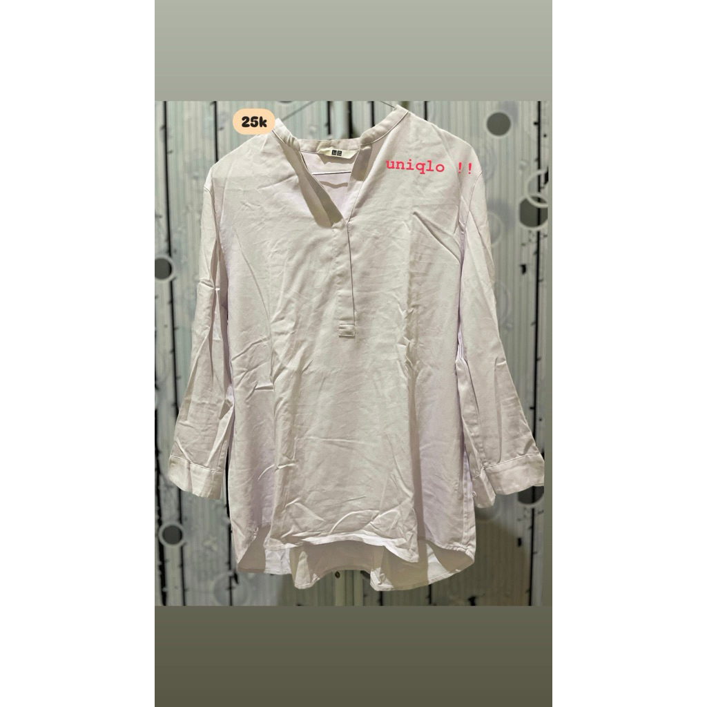 uniqlo blouse